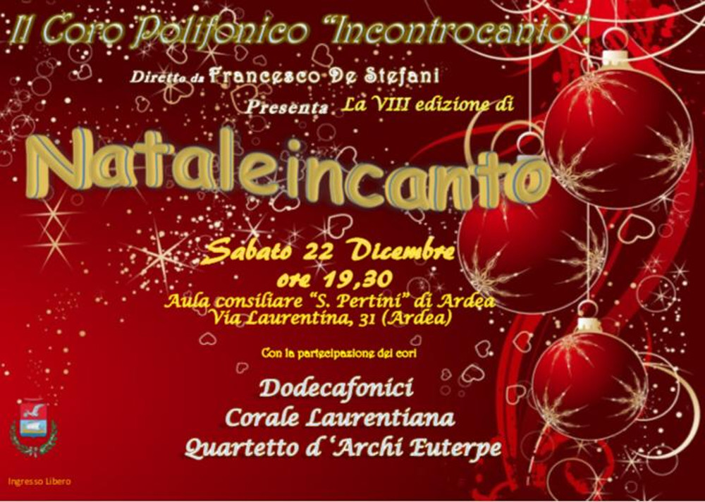 Locandina Ardea Natale 2018