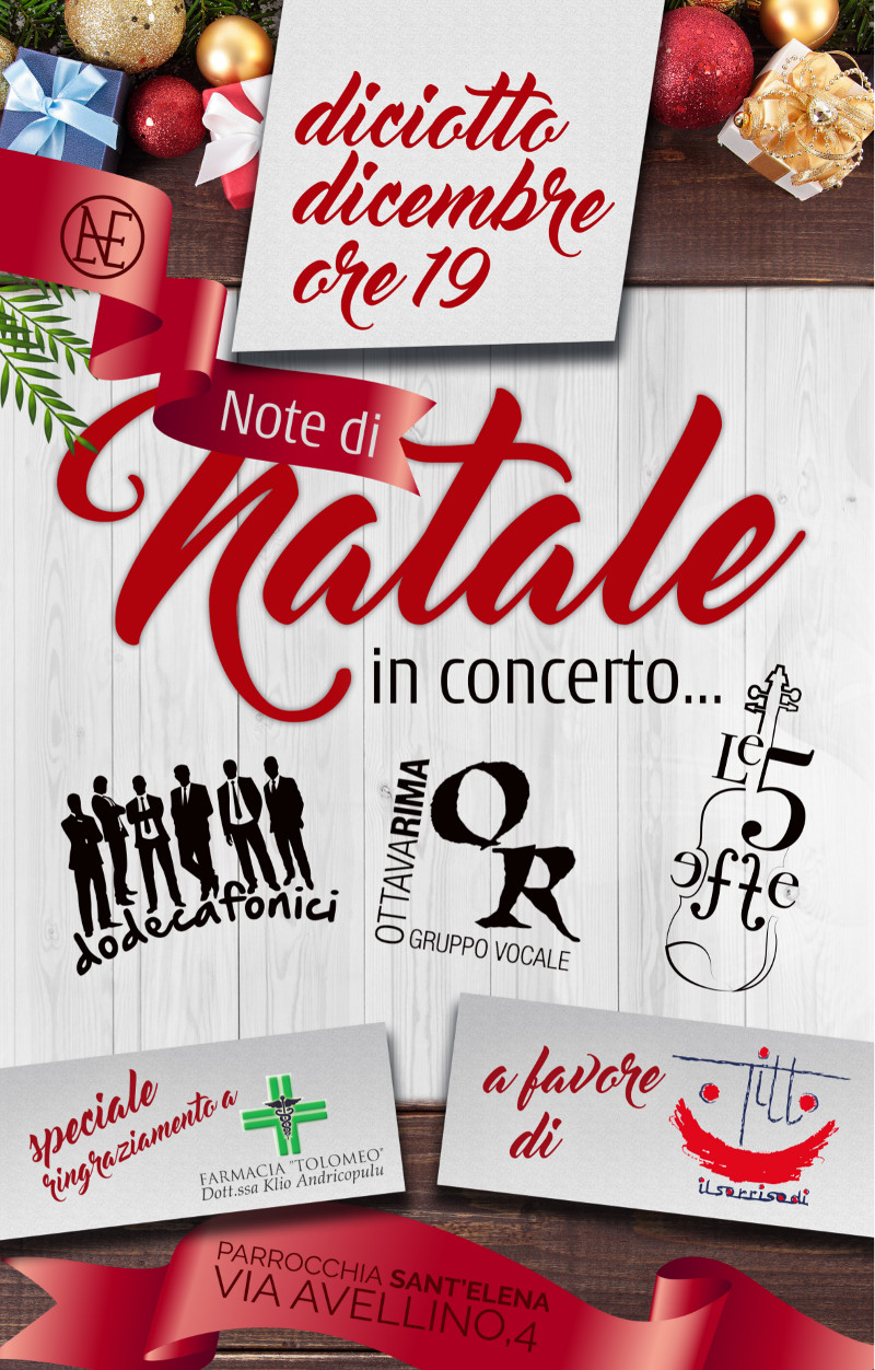 Locandina natale 2016